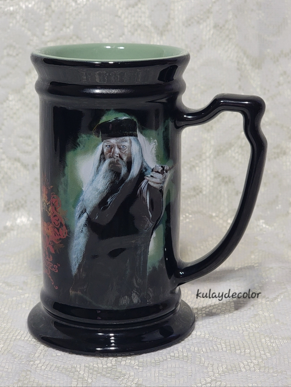Harry Potter Dumbledore 3D Embossed Stein Mug Universal Orlando Wizarding World